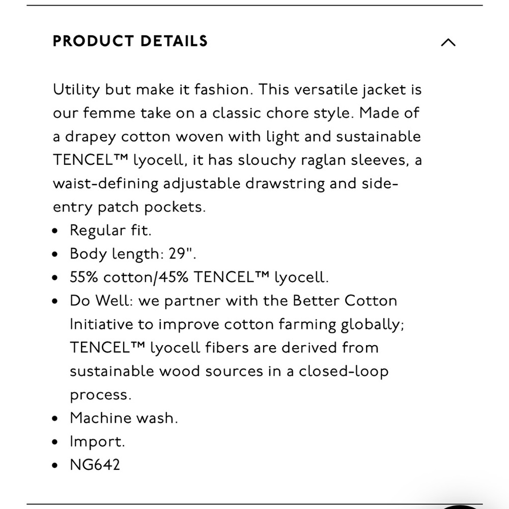 NWT Madewell Ashgrove Chore Jacket - Picture 6 of 6